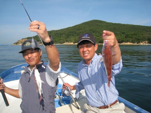 チャリコ釣り