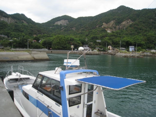 墓参りクルージング