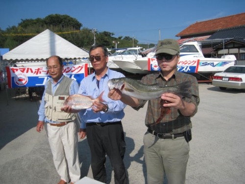 毎年恒例釣り大会