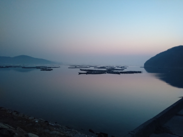 『錦海締切堤防』