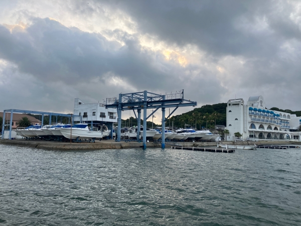 今朝の牛窓海岸