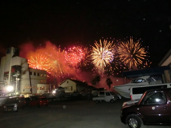 ２０１３牛窓花火大会