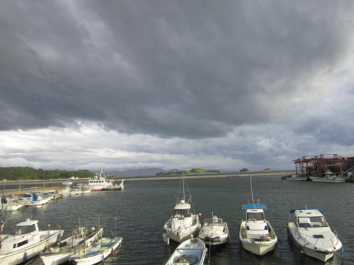 【梅雨空】黒島方面