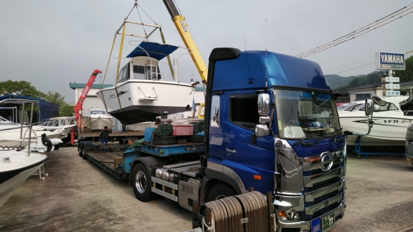 UF29HP搬出作業中