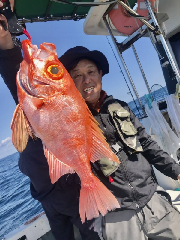 初めて釣ったチカメキントキ