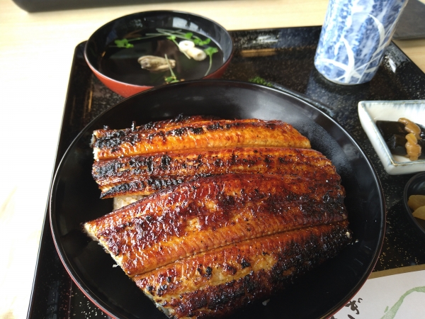 ウナギの名店栗原は90分待ち