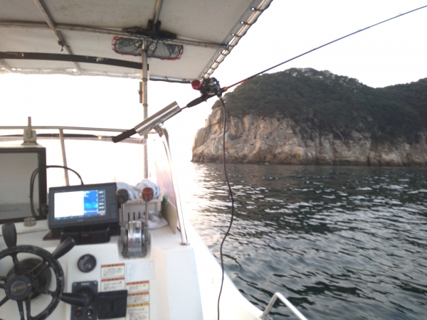 小豆島北東端の金ケ崎