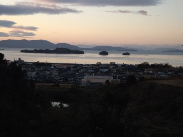 中復道から見た黒島