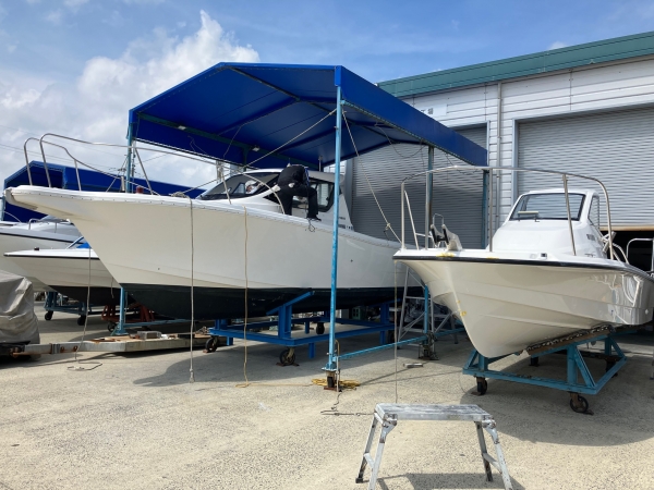 YF27EX、FAST23中古艇再生中