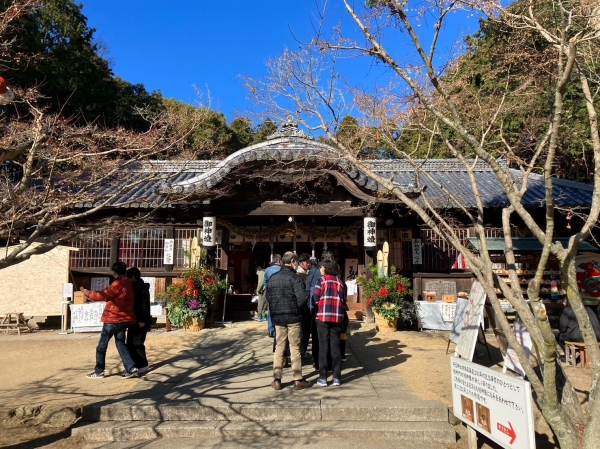牛窓神社に親子孫三代で初詣