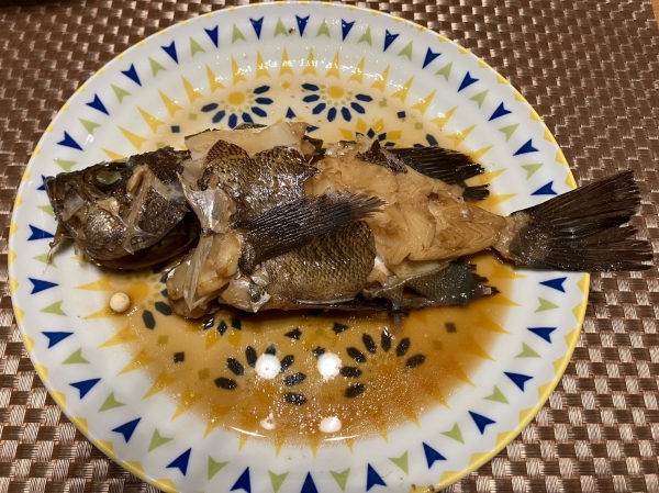 ウキソの煮付け
