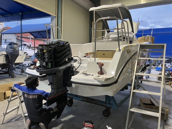 SRX-EX艤装中