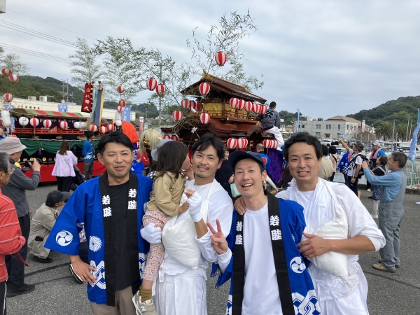 祭りは同窓会も兼ねる