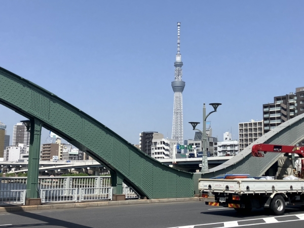 隅田川からのスカイツリー