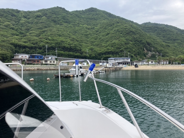 アイランドインに接近中