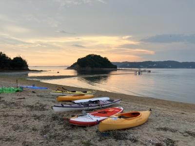 夕陽に海道がばえる！