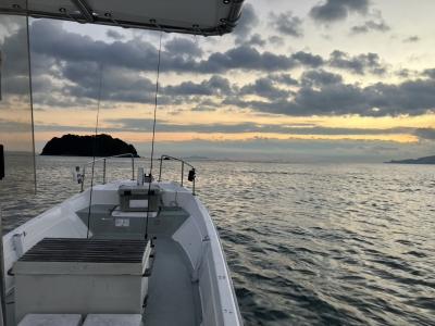 夜明け前の青島