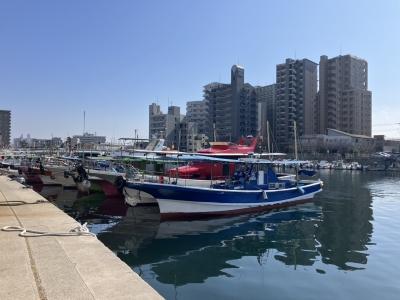 漁船＆マンションが意外にマッチ