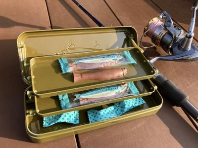 ちゃんと中は2段のトレー付き