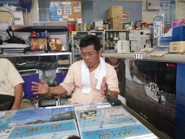 熱く語る富山社長