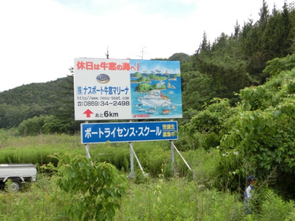 草刈り後…すっきりとよく見えるようになりました