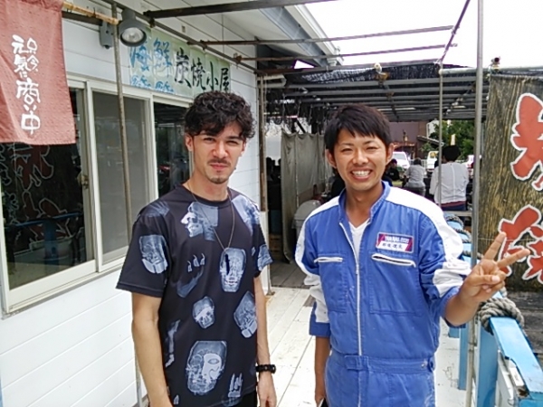 アラン183㎝健太180㎝共に成長しました