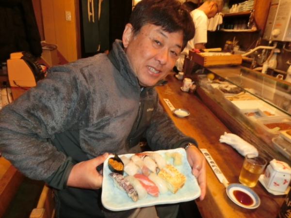 北海道特産の鮨ネタ（小樽）
