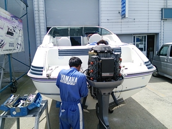 SR23にはこれからF250DETXを換装