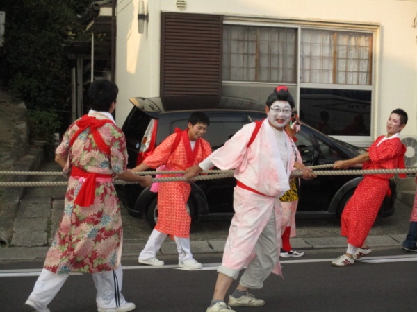 牛窓に小梅太夫？？