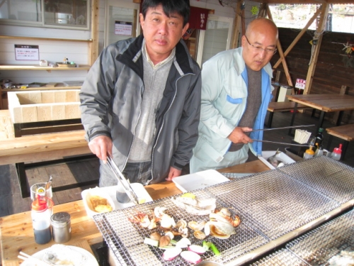 海鮮焼きオープン！