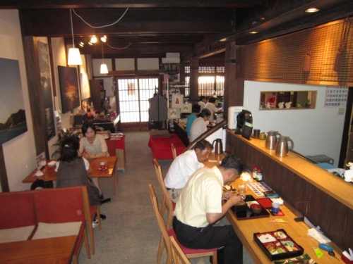 大正時代にタイムスリップしたような店内