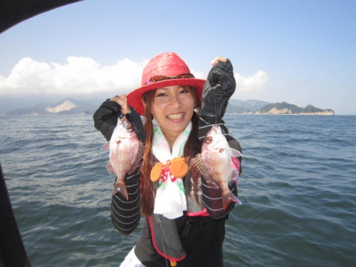 小さな雄？の鯛でした！