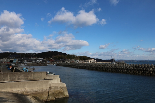 東町の船溜まり