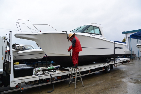 ヤンマーEX27鳥取に陸送