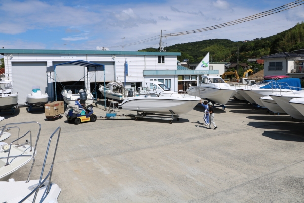 展示場整理中