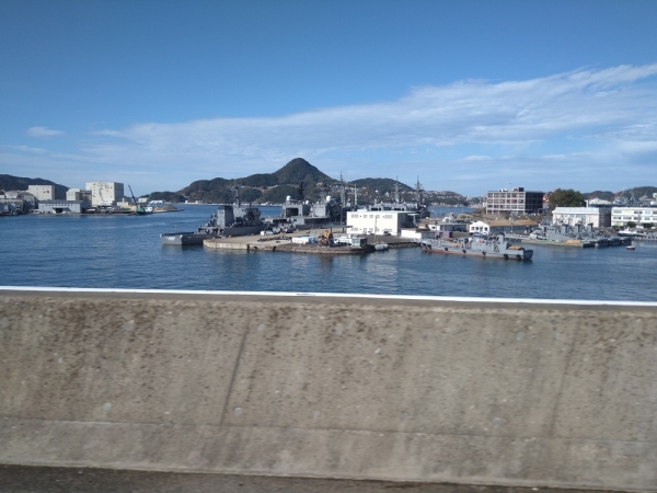 日本の四軍港の一つ佐世保