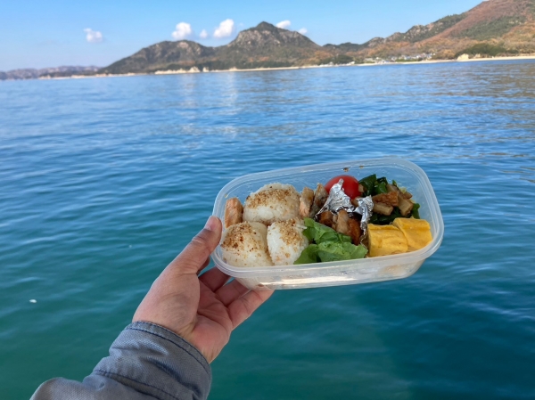 今年初めての愛妻弁当