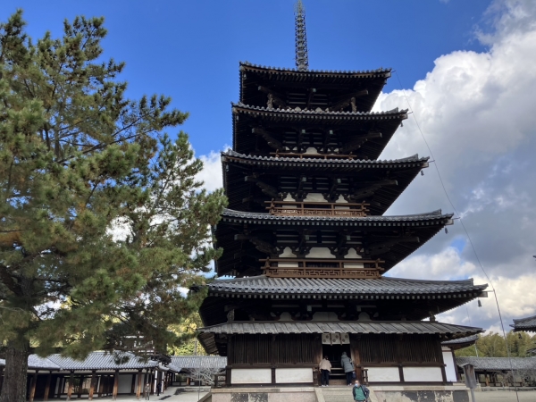 法隆寺五重塔