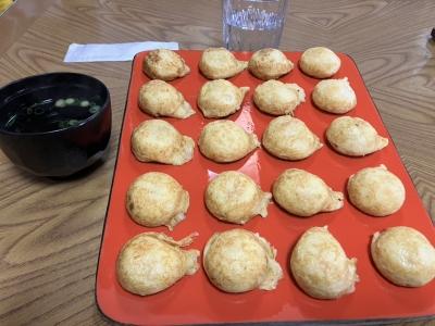 出汁、塩、ソースお好みで…