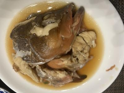 アコウのあら炊き