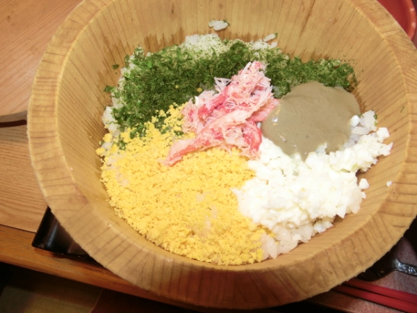『かにまんま』はそのまま食べても美味ですが出汁茶漬けも絶品