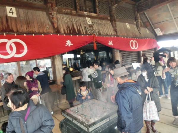 一夜明けた『西大寺観音院』
