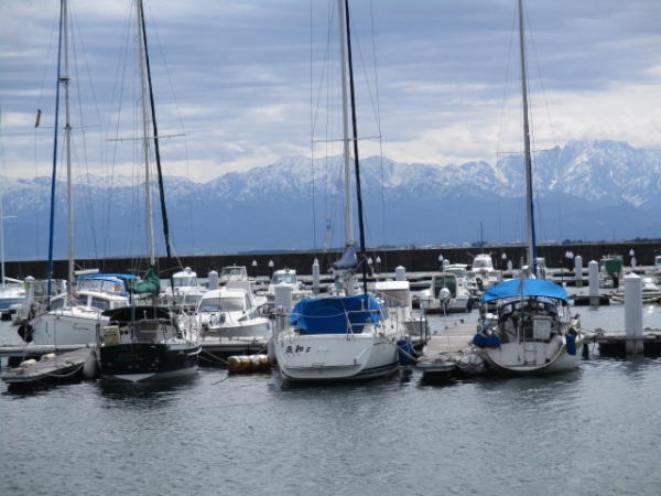 海竜マリーナからの山々