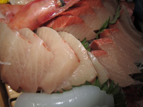日本一の鰤刺し