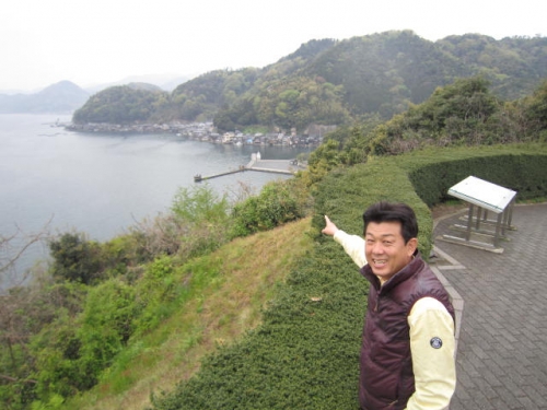 伊根地区の遠景