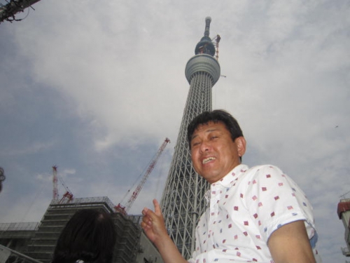 完成間近の東京スカイツリー