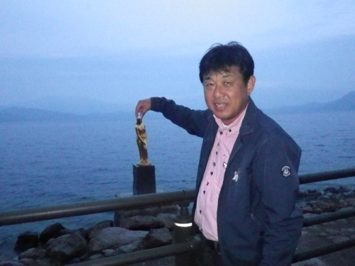 田沢湖でたつこを摘んでみました！