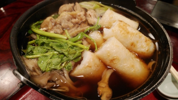きりたんぽは鍋より焼いた方が旨い