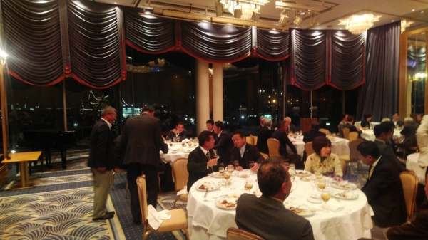 ニューグランドホテルでの懇親会