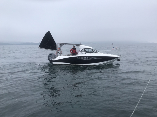 器用にもしゃくり機2台とヒトツタンヤの三刀流のＯさん